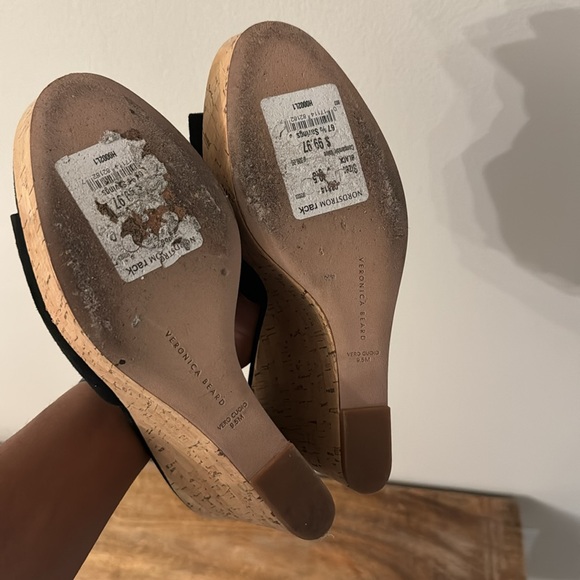 Veronica Beard cork wedges - Picture 4 of 5